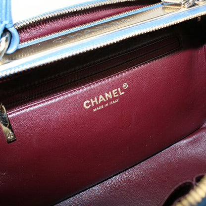 中古 シャネル ハンドバッグ レディース ブランド CHANEL マトラッセ  ブルー USDCH119041011