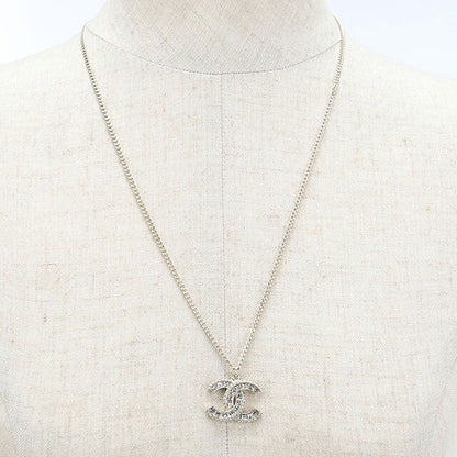 中古 シャネル ネックレス レディース ブランド CHANEL ココマーク ラインストーン ゴールド アクセサリー USDCH119338011