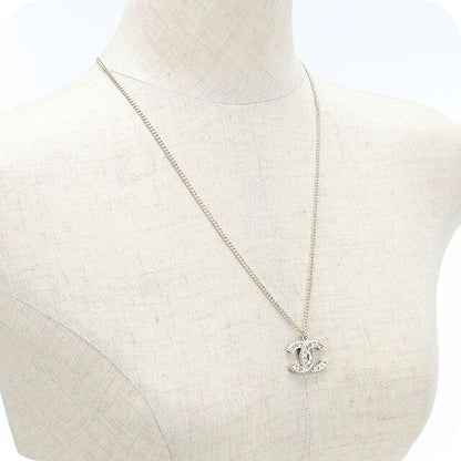 中古 シャネル ネックレス レディース ブランド CHANEL ココマーク ラインストーン ゴールド アクセサリー USDCH119338011