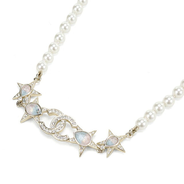 中古 シャネル ネックレス レディース ブランド CHANEL ココマーク パール ゴールド アクセサリー USDCH119630011