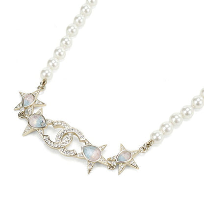 中古 シャネル ネックレス レディース ブランド CHANEL ココマーク パール ゴールド アクセサリー USDCH119630011