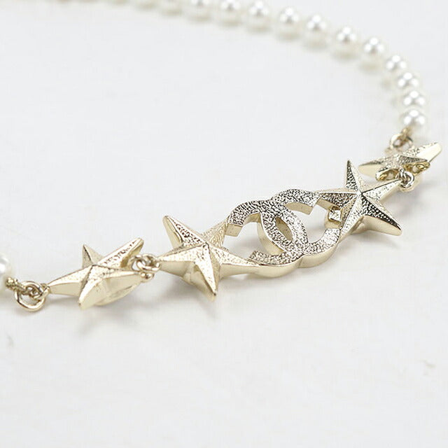 中古 シャネル ネックレス レディース ブランド CHANEL ココマーク パール ゴールド アクセサリー USDCH119630011