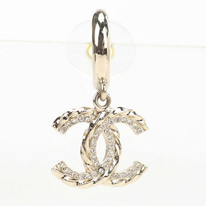 中古 シャネル ピアス レディース ブランド CHANEL ココマーク ラインストーン ゴールド アクセサリー USDCH120789011