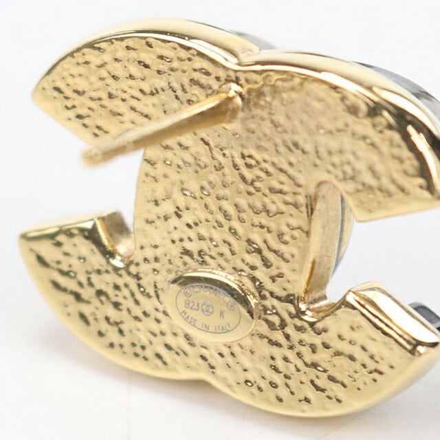 二手 CHANEL 耳环 女士品牌 CHANEL Coco Mark 黑色配饰 USDCH121446011