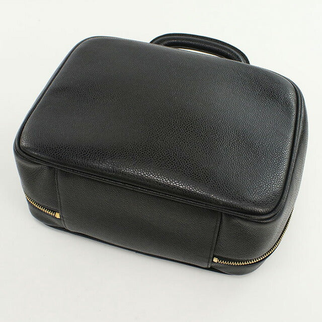 中古 シャネル バニティ-バッグ レディース ブランド CHANEL ココマーク 2WAYバニティバッグ A07061 ブラック バッグ USDCH79222011