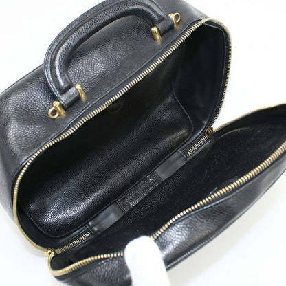 中古 シャネル バニティ-バッグ レディース ブランド CHANEL ココマーク 2WAYバニティバッグ A07061 ブラック バッグ USDCH79222011