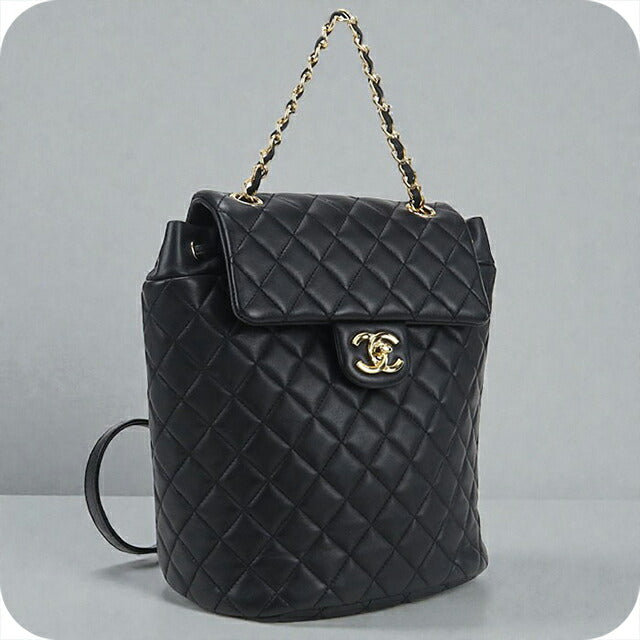 中古 シャネル リュック レディース ブランド CHANEL マトラッセ ミニバッグパック ブラック バッグ USDCH88556011
