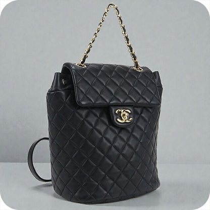 中古 シャネル リュック レディース ブランド CHANEL マトラッセ ミニバッグパック ブラック バッグ USDCH88556011