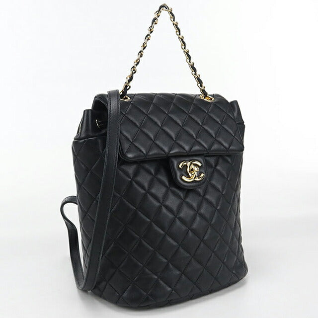 中古 シャネル リュック レディース ブランド CHANEL マトラッセ ミニバッグパック ブラック バッグ USDCH88556011