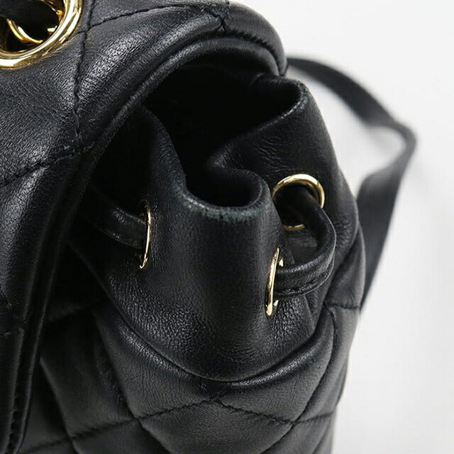 中古 シャネル リュック レディース ブランド CHANEL マトラッセ ミニバッグパック ブラック バッグ USDCH88556011