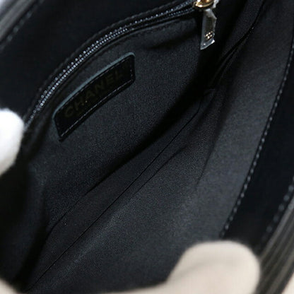 Used CHANEL handbag ladies brand CHANEL 2WAY black bag USDCH95160011