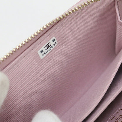中古 シャネル 小銭入れ レディース ブランド CHANEL マトラッセ ジップコインパース AP0216 ピンク 財布 USDCH95794011