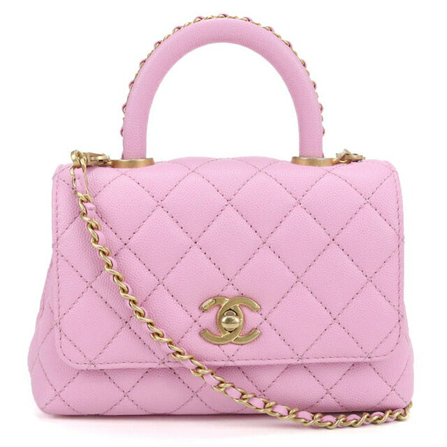 Used CHANEL handbag ladies brand CHANEL Matelasse 2WAY pink bag USDCH96044011