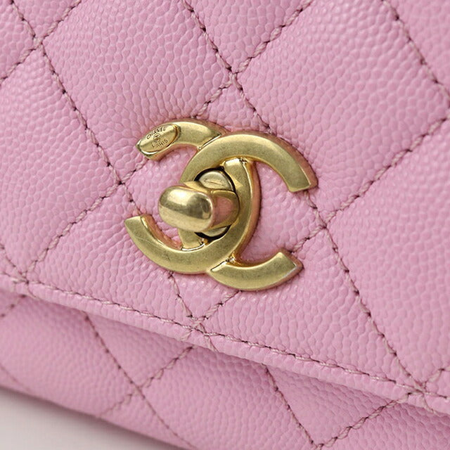 Used CHANEL handbag ladies brand CHANEL Matelasse 2WAY pink bag USDCH96044011
