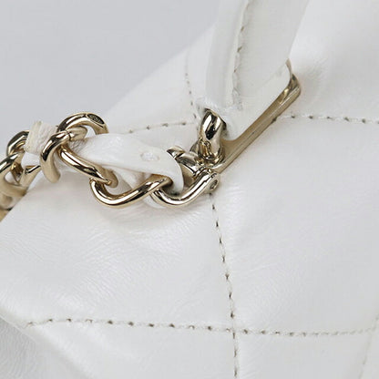 中古 シャネル ハンドバッグ レディース ブランド CHANEL マトラッセ 2WAY ホワイト バッグ USDCH96045011