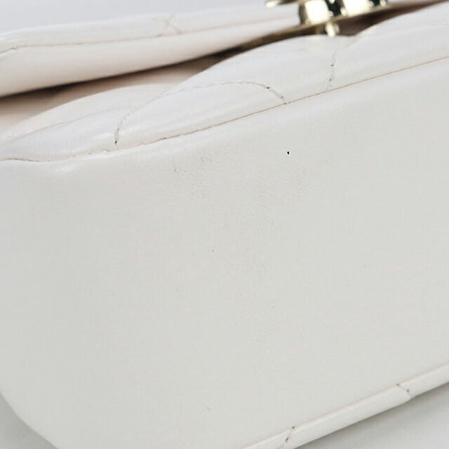 中古 シャネル ハンドバッグ レディース ブランド CHANEL マトラッセ 2WAY ホワイト バッグ USDCH96045011