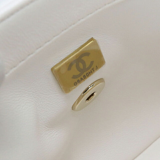 中古 シャネル ハンドバッグ レディース ブランド CHANEL マトラッセ 2WAY ホワイト バッグ USDCH96045011