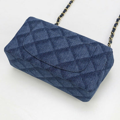 中古 シャネル 斜め掛け ショルダーバッグ レディース ブランド CHANEL マトラッセ チェーン ブルー バッグ USDCH97286011