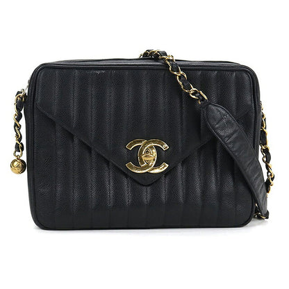 中古 シャネル ショルダーバッグ レディース ブランド CHANEL マドモアゼル チェーン ブラック バッグ USDCH97992011