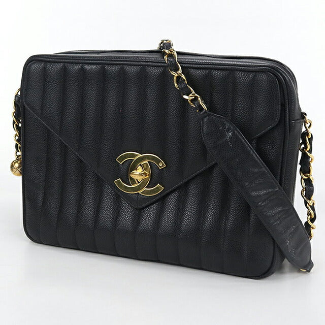 中古 シャネル ショルダーバッグ レディース ブランド CHANEL マドモアゼル チェーン ブラック バッグ USDCH97992011