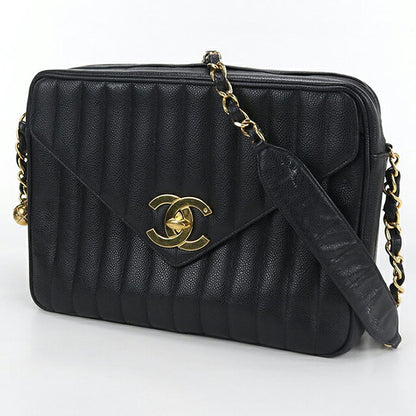 中古 シャネル ショルダーバッグ レディース ブランド CHANEL マドモアゼル チェーン ブラック バッグ USDCH97992011