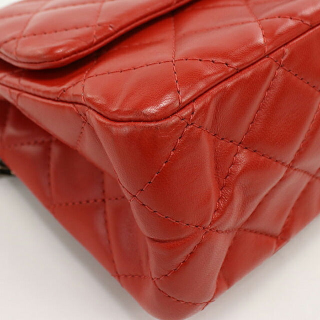 中古 シャネル ショルダーバッグ レディース ブランド CHANEL チェーン レッド バッグ USDCH97993011