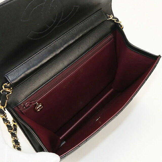 二手 CHANEL 单肩包 女士品牌 CHANEL 马特拉斯链条黑色包 USDCH97997011