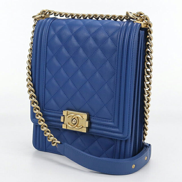 中古 シャネル ショルダーバッグ レディース ブランド CHANEL ボーイ