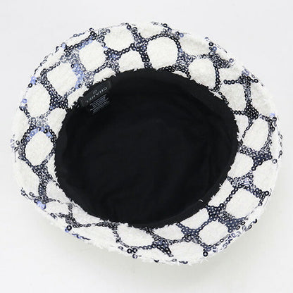 中古 シャネル ハット レディース ブランド CHANEL ココマーク バケットハット ホワイト 帽子 USDCH98531011