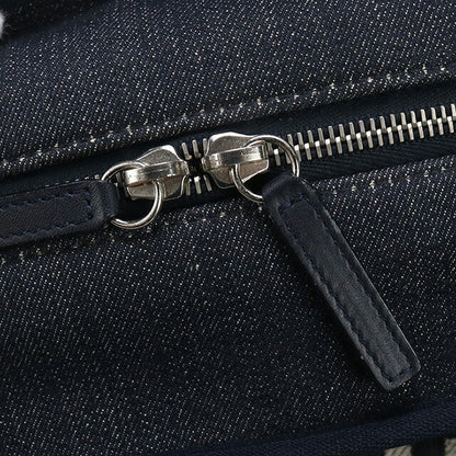 中古 シャネル ボストンバッグ レディース ブランド CHANEL ドーヴィル ボーリングバッグ　2WAY ネイビー バッグ USDCH98635011