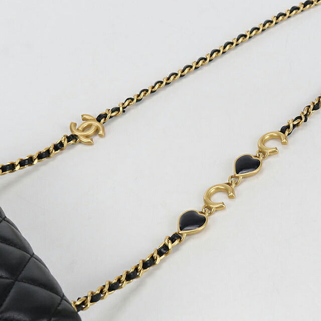 中古 シャネル ショルダーバッグ レディース ブランド CHANEL マトラッセ チェーン J9K69AX6 ブラック バッグ USDCH98639011