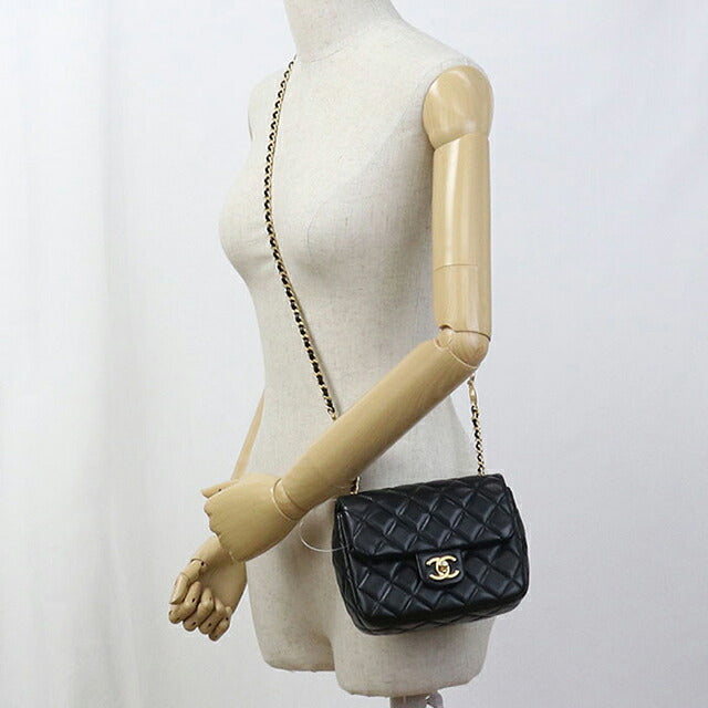 中古 シャネル ショルダーバッグ レディース ブランド CHANEL マトラッセ チェーン J9K69AX6 ブラック バッグ USDCH98639011