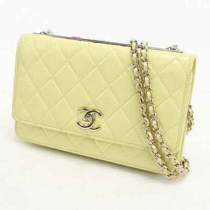 Used CHANEL Chain Wallet Women&
