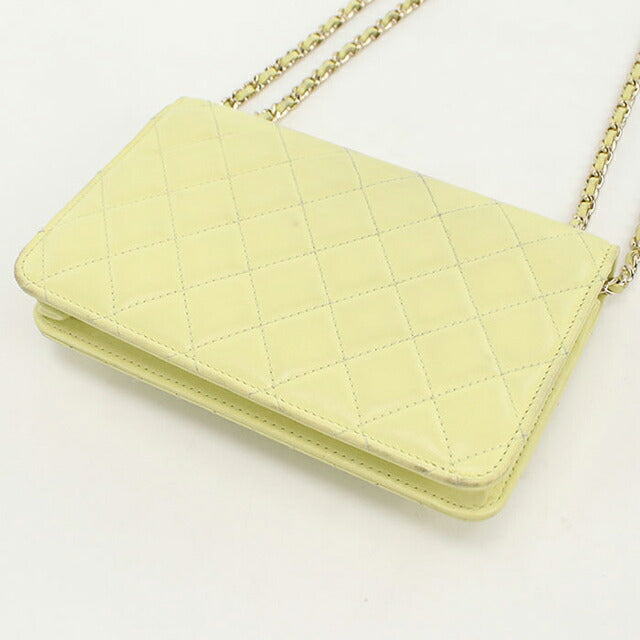 中古 シャネル チェーンウォレット レディース ブランド CHANEL