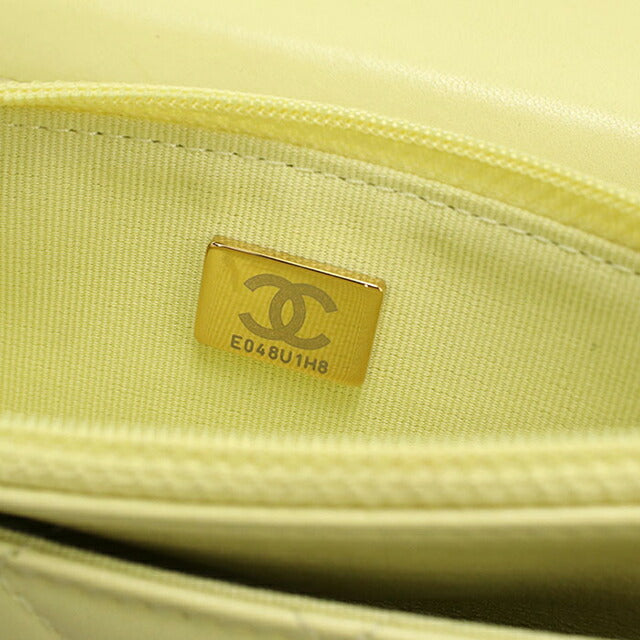 Used CHANEL Chain Wallet Women&