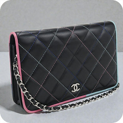 Used Chanel Chain Wallet Women&
