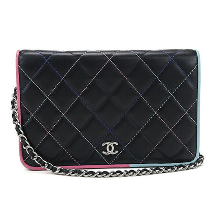 Used Chanel Chain Wallet Women&