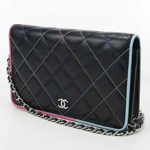 Used Chanel Chain Wallet Women&