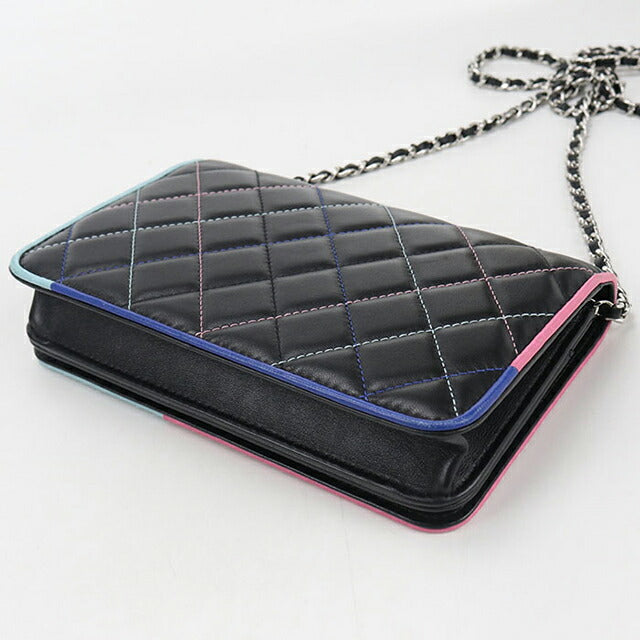 Used Chanel Chain Wallet Women&