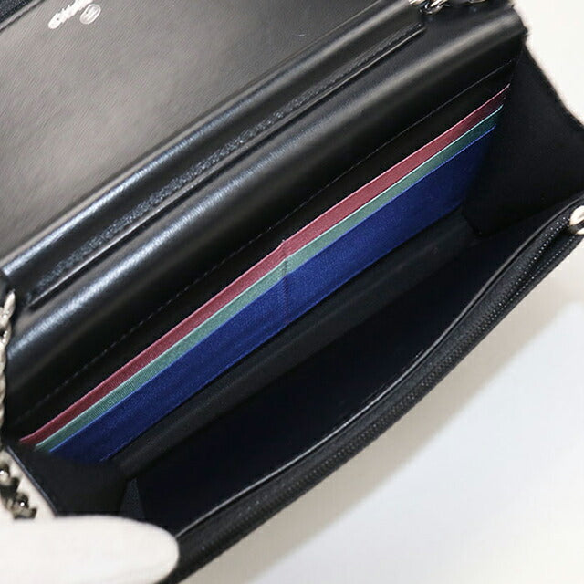 Used Chanel Chain Wallet Women&