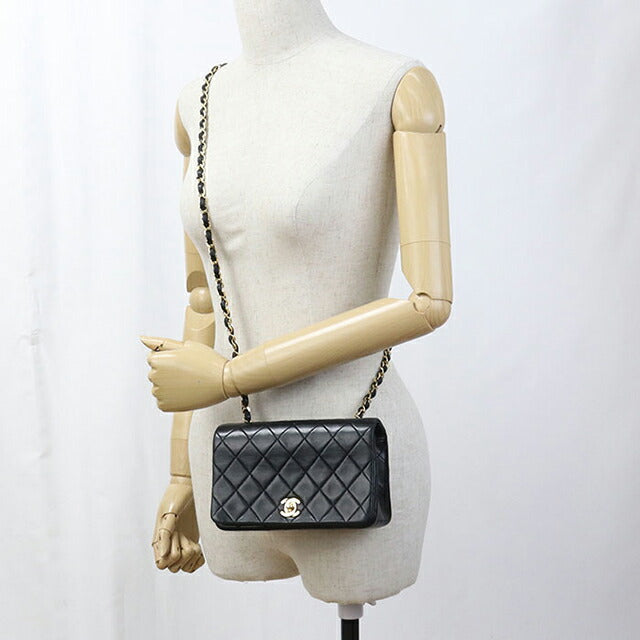 中古 シャネル ショルダーバッグ レディース ブランド CHANEL マトラッセ チェーン ブラック バッグ USDCH98867011