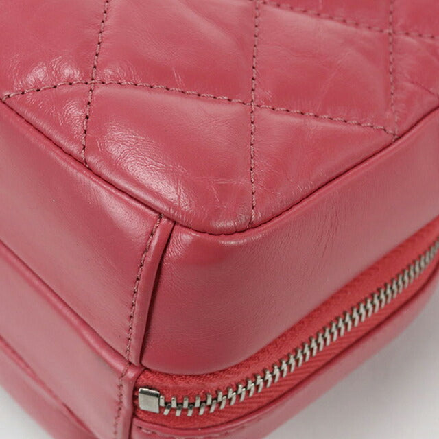 二手 CHANEL 斜挎单肩包 女士品牌 CHANEL 马特拉斯链条粉色包 USDCH98922011