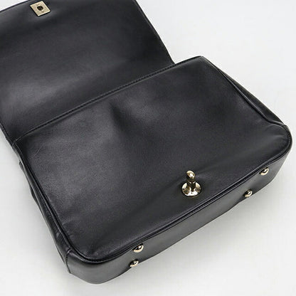二手 CHANEL 手提包 女士品牌 CHANEL Matelasse 2WAY 黑色包 USDCH98948011