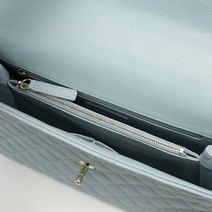 Used CHANEL Handbag Ladies Brand CHANEL Matelasse Coco Handle 29 A92991 Blue Bag USDCH98952011
