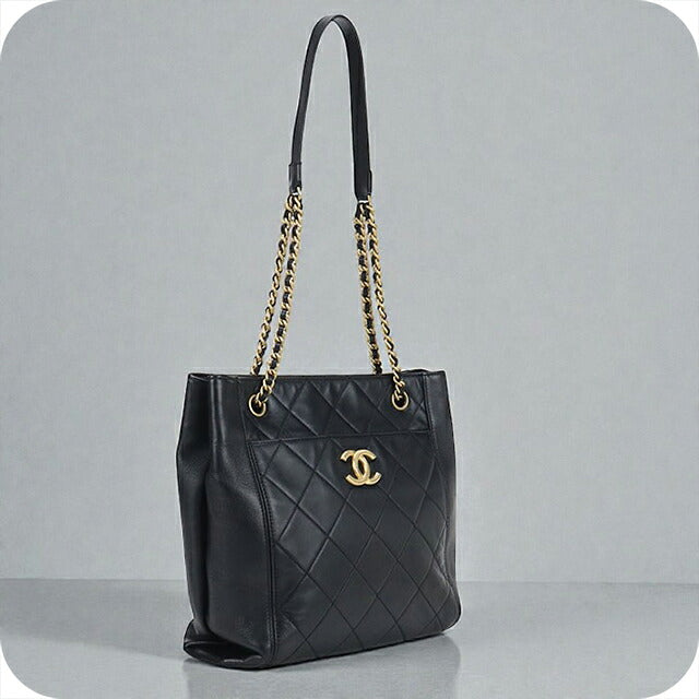 二手CHANEL手提包女士品牌CHANEL马特拉斯链条黑色包USDCH99244011
