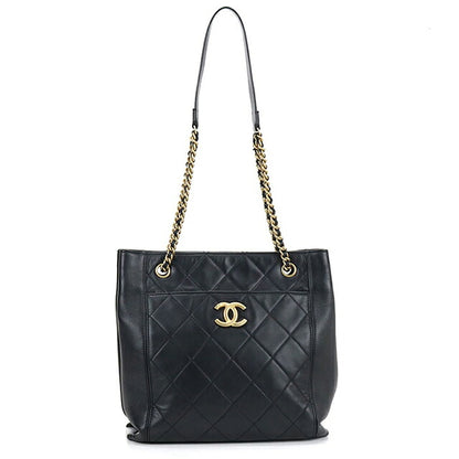 二手CHANEL手提包女士品牌CHANEL马特拉斯链条黑色包USDCH99244011