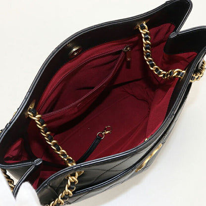 二手CHANEL手提包女士品牌CHANEL马特拉斯链条黑色包USDCH99244011