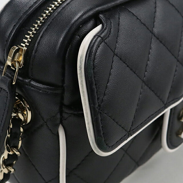 中古 シャネル 斜め掛け ショルダーバッグ レディース ブランド CHANEL マトラッセ チェーン ブラック バッグ USDCH99529011