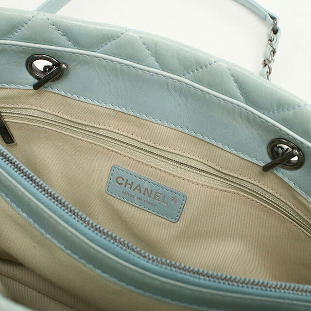 二手CHANEL手提包女士品牌CHANEL链条皮革蓝色包USDCH99536011