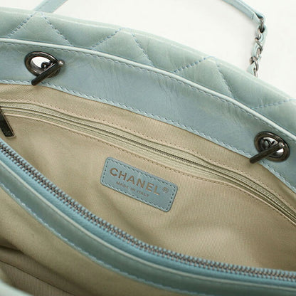 二手CHANEL手提包女士品牌CHANEL链条皮革蓝色包USDCH99536011